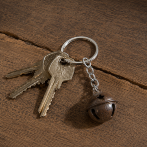 boule étoilée 🔑 fermoir avec anneau métallique